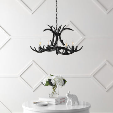 Eldora Adjustable Resin Antler LED Chandelier
